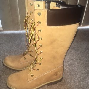 Tall timberland boots 🔥🔥
